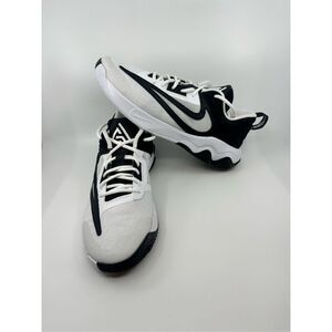 Nike Giannis Immortality 3 White Black Basketball DZ7533-100 Men's Size 11